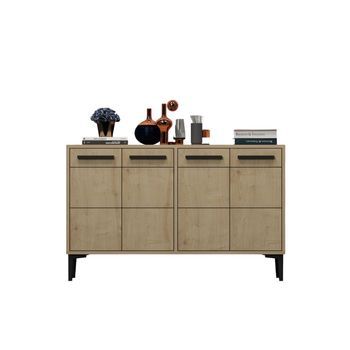 Mueble Tv Stria Roble Zafiro
