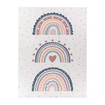 Alfombra infantil Eliza multicolor 200x280 cm
