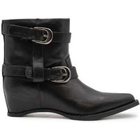 paloma barcelo botines riley nappalux black para mujer