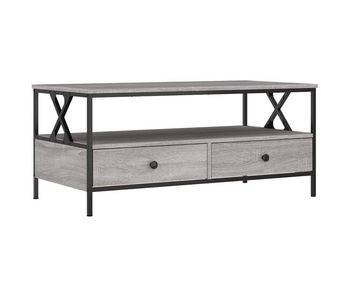 Mesa de café - mesa de centro madera de ingeniería gris sonoma 100x51x45 cm