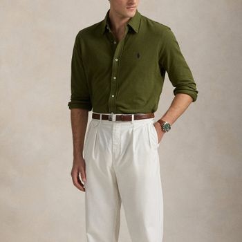 Polo Ralph Lauren Classic-Fit Cotton-Piqué Shirt - XXL