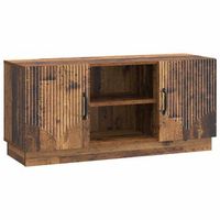 mueble de tv 102 x 345 x 47 cm madera envejecida vidaxl