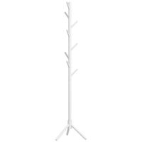perchero de pie 40x40x165 cm blanco