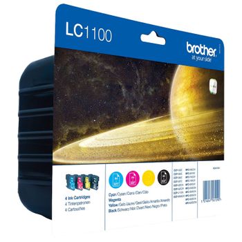 Brother LC1100 BK/C/M/Y Original Multipack Ink Cartridges