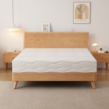 Colchón De Muelles Ensacados 180x200 Cm, Firmeza H3, 7 Zonas Ergonómicas