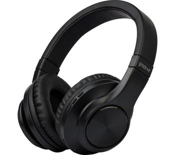 Rhythm GV-BT550 Wireless Bluetooth Headphones - Black, Black