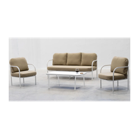 conjunto terraza jardin aluminio leblanc-8 resistente y comodo