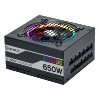 unykach atilius rgb fuente de alimentacion 650w eficiencia 90 full modular