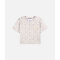 oxbow camiseta crop top darts para mujer