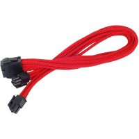 silverstone pp07-eps8r cable extensor de alimentacion eps 8 pin a epsatx 44 pin 30cm rojo