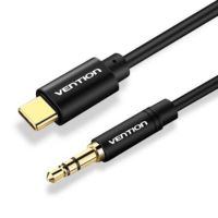 cable conversor audio vention bgabg usb-c macho jack 35 macho 15m negro