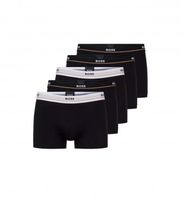 boss para hombre 50475275 pack de 5 de boxers elasticos negro l homewear algodon