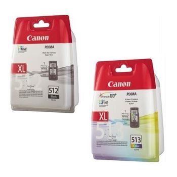 Original Multipack Canon Pixma MP490 Printer Ink Cartridges (2 Pack) -2969B001