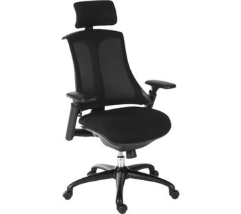 Rapport Mesh Executive Chair - Black, Black