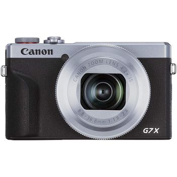 Canon PowerShot G7 X Mark III 20MP WiFi Plata