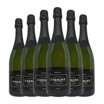 Covides Chenine Brut Nature Cava Joven 75 Cl 12% Vol. (pack De 6 Unidades)