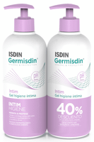 isdin germisdin gel de higiene intima 2x500 ml
