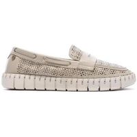 carmela mocasines oro para mujer