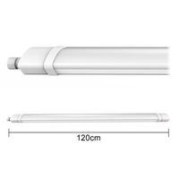 plafon led impermeable 120cm 60w 6000 lm ip65 6000k