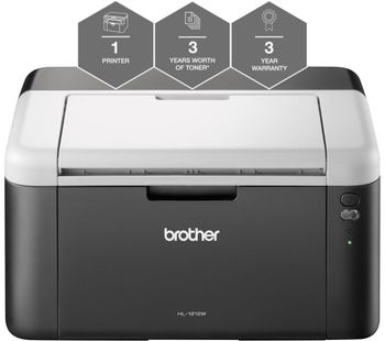 BROTHER HL1212WXL Monochrome Wireless Laser Printer