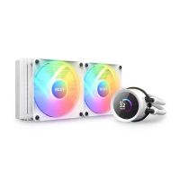 nzxt kraken 240 rgb kit de refrigeracion liquida blanco