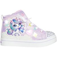 skechers zapatillas altas baskets twi-lites 20 - unicorn glam rose para mujer