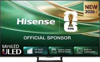 Hisense 55E89S - TV 55 pulgadas Smart TV 4K 3840x2160 Pixeles DVB-T2 HEVC/H.265 Wi-Fi Negro Clase Energética E