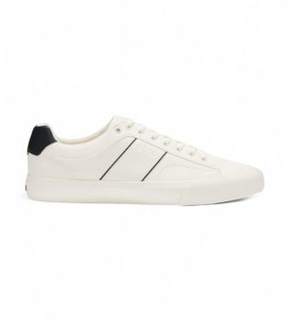 BOSS para hombre. 50522833 Zapatillas Aiden beige (45), Blanco, Plano, Cordones, Casual