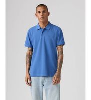 levis para hombre 005fm-0022 polo original azul l casual algodon manga corta
