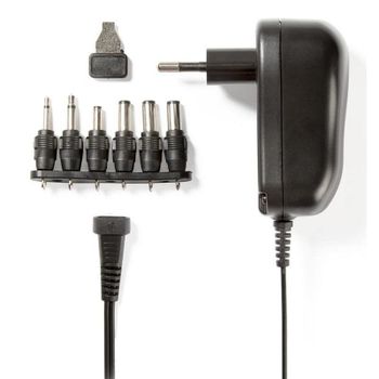 Fuente de Alimentación Nedis ACPA001 12W Universal Compacta Indicador LED 6 Conectores