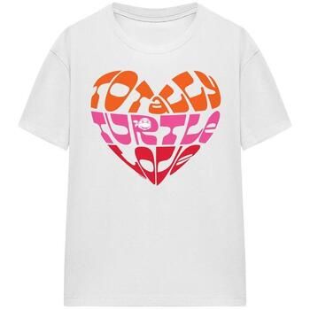 Teenage Mutant Ninja Turtles Camiseta Valentine'S Totally Turtle Love para mujer