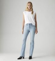 levis para mujer 18759-0201 jeans 725 high rise bootcut azul claro 2832 casual algodon denim