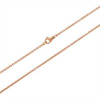 cadena de ancla de alta calidad de acero inoxidable chapado en oro rosa