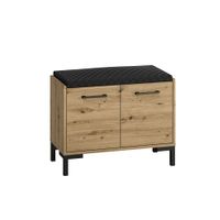 mueble para zapatos 2 puertas melamina madera
