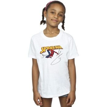 Marvel Camiseta With A Book para niña