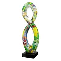casablanca by gilde figura decorativa escultura swing street art h 37 cm