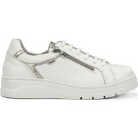 fluchos zapatillas f2204 blancoplatino para mujer
