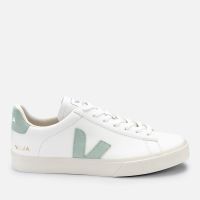veja womens campo chrome-free leather trainers - uk 3