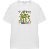 teenage mutant ninja turtles camiseta turtle power para mujer