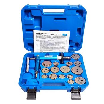18pc Pneumatic Caliper Wind Back Tool Set