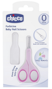 Chicco Tijeras con Protector Rosa