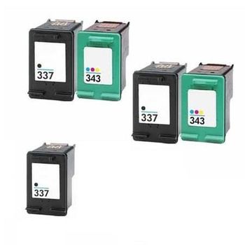 Compatible Multipack HP PhotoSmart C4183 Printer Ink Cartridges (5 Pack) -C9364EE