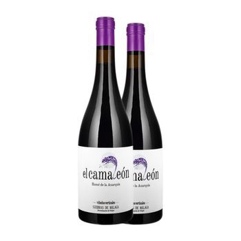 Viñedos Verticales Vino Tinto El Camaleón Sierras 75 Cl 12.5% Vol. (pack De 2 Unidades)