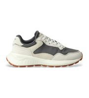 hoff para mujer 22435004 zapatillas de piel city mkii gris 41 3 a 5cm cordones casual
