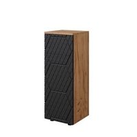 armario mediano irma 30 x 81 cm con 1 cajon 2 compartimentos bano vicco