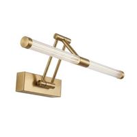 lampara de pared toolight app1899-1w brush gold led