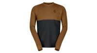 maillot de manga larga scott trail storm warm marron claro
