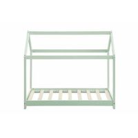 cama infantil casa pablo menta - 90 x 190