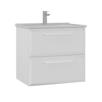Mueble Para Lavabo  - 65 X 50 X 62 Cm - Blanco