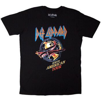 Def Leppard Camiseta North American para mujer